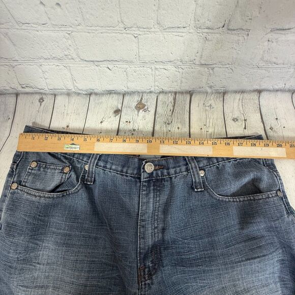 Brooklyn Xpress Baggy Jeans Men SIze 38X32 Medium Washed Loose Fit Skater Pants - Picture 10 of 16